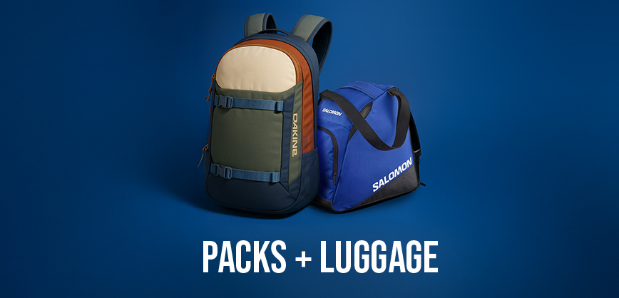 Shop Packs + Luggage