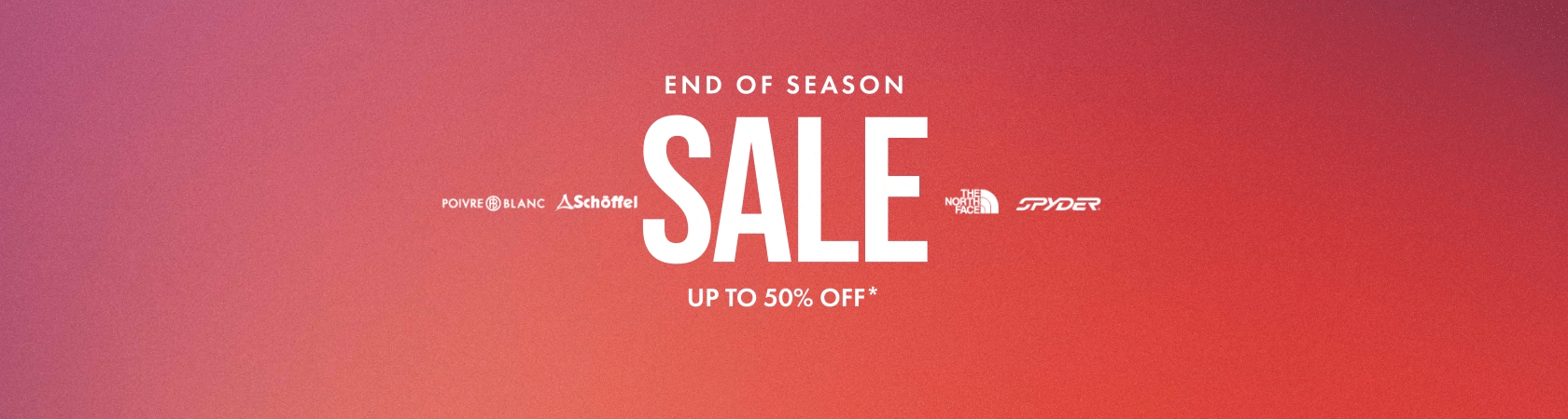 Shop end of season sale 